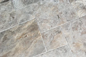 Trawertyn Silver Latte Bębnowany French Pattern 3cm 1kpl= 0,742m2 | Komplet Rzymski