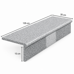 Zestaw schodowy g603 stopnica bullnose płomień + podstopnica poler 2.png