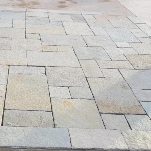 Tandur Yellow Limestone Natural t/h 3cm | Komplet Rzymski