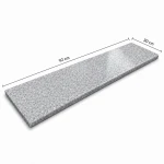 Stopnica / Parapet granitowy szary polerowany G603 92x30x2 cm