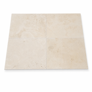 Trawertyn Light Premium Bębnowany 40,6x61x1,2 cm