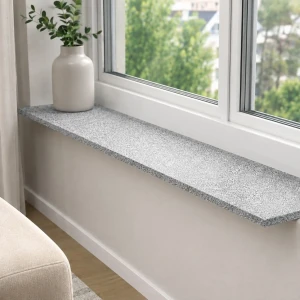 Stopnica / Parapet granitowy szary polerowany G603 New 152x33x2 cm