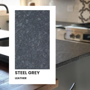 Próbka Steel Grey Leather