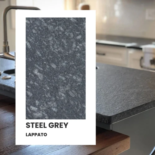 Próbka Steel Grey Lappato