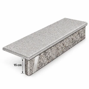 Podstopnica granitowa polerowana G682 New 135x15x2