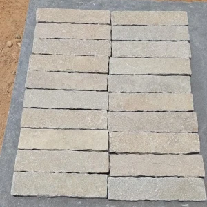 Kamień elewacyjny Tandur Yellow Limestone Natural th 7x30 cm 2 .webp
