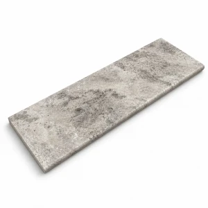 Trawertyn Parapet / Stopnica kamienna Silver Latte Greige- wizualizacja AI