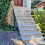 Schodek Granitowy G682 100x35x2 stopnica Bullnose | Obrzeże basenowe 